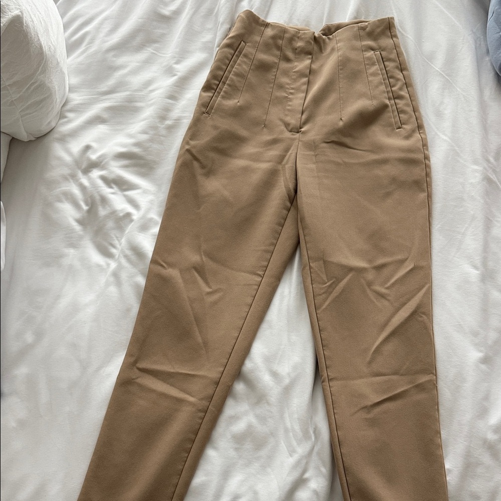 Zara Men's Khaki Chinos